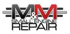 M&M Small Engine Repair logo