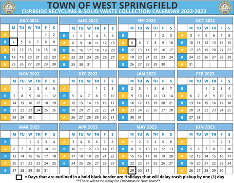 Trash Schedule