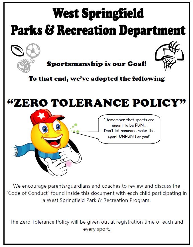 zero tolerance policy cover