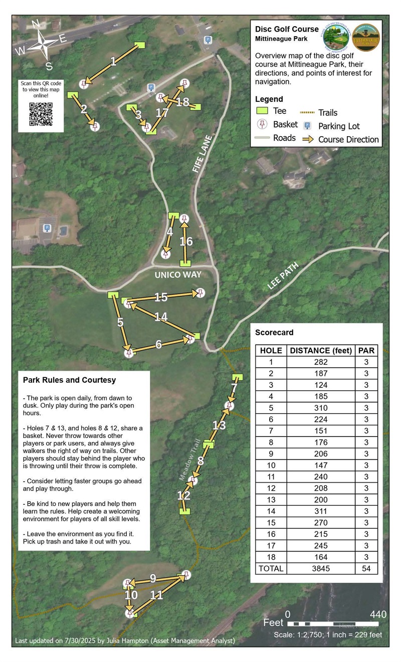 Mittineague Park Disc Golf Map 2025.jpeg
